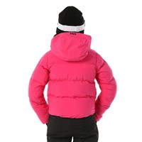 Helly Hansen Nora Short Puffy Jacket - Youth - Dragon Fruit