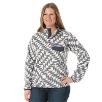 Women's Lightweight Synchilla Snap-T Fleece Pullover - Synched Flight Small / Natural (SYNL)