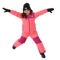 The North Face Freedom Snow Suit - Youth - Radiant Poppy