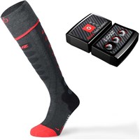 Lenz Heated Sock 5.1 Toe Cap + Lenz Lithium Pack RCB 1800 - Sock plus Battery Pack Bundle