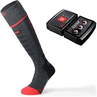 Lenz Heated Sock 5.1 Toe Cap + Lenz Lithium Pack RCB 2000 - Sock plus Battery Pack Bundle