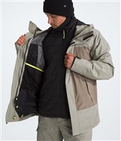 The North Face Clement Triclimate Jacket - Men's - Clay Grey / TNF Black