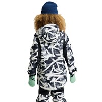 Burton Hillslope Jacket - Youth - City Streets / True Black