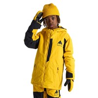 Burton Hillslope Jacket - Youth - Goldenrod / True Black