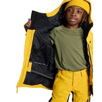 Burton Hillslope Jacket - Youth - Goldenrod / True Black