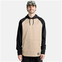Burton Crown Weatherproof Pullover Fleece - Men's - Summit Taupe Heather / True Black