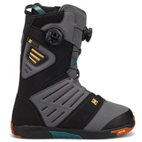 DC Judge Double Boa Snowboard Boots - Men's - Grey / Tan / Teal