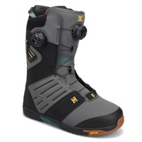 DC Judge Double Boa Snowboard Boots - Men's - Grey / Tan / Teal