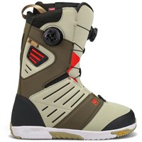 DC Judge Double Boa Snowboard Boots - Men's - Taupe / Grey / Org