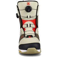 DC Judge Double Boa Snowboard Boots - Men's - Taupe / Grey / Org