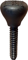 Pro Standard Push Button Quick Release Metal Button - Black
