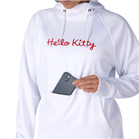 686 x Hello Kitty Bonded Fleece Pullover Hoody - Women's - Hello Kitty White Red