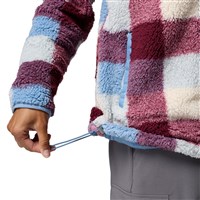 Columbia West Bend Print Full Zip II Fleece - Women's - Rainy Day / Multi Buffalo Check