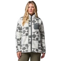 Columbia West Bend Print Full Zip II Fleece - Women's - Tea Light / Cozy Quilt