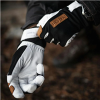 Hestra Ergo Grip Active Wool Terry Glove - Unisex - Black / Off White