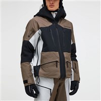 Peak Performance Vertical GORE-TEX Pro 3L Shell Jacket  - Men's - Offblack / Terrain Tan
