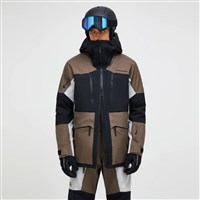 Peak Performance Vertical GORE-TEX Pro 3L Shell Jacket  - Men's - Offblack / Terrain Tan