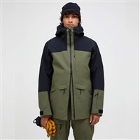 Peak Performance Vertec HIPE® 3L Shell Jacket  - Men's - Pine Needle / Black