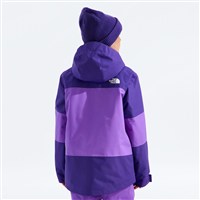 The North Face Freedom Insulated Jacket - Girl's - Peak Purple / Elevation Purple