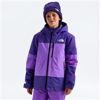 The North Face Freedom Insulated Jacket - Girl's - Peak Purple / Elevation Purple