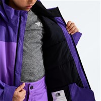 The North Face Freedom Insulated Jacket - Girl's - Peak Purple / Elevation Purple