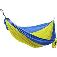 Grand Trunk Single Parachute Nylon Hammock - Yellow / Blue