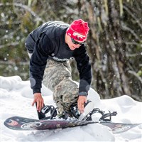 Never Summer Llama Triple Camber Recurve Snowboard - Men's