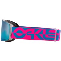 Oakley Line Miner Pro L (Low Bridge Fit) Goggle - Blue Pink Duality Strap w/ Prizm Sapphire + Prizm Iced Iridium Lenses (OO714309)