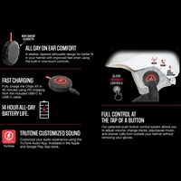 Outdoor Tech Chips XV - Universal Helmet Headphones