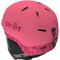 Pret Sol X Helmet - Women's - Pink Paisley