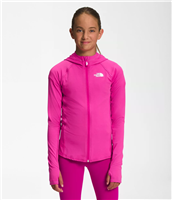 The North Face Amphibious Full Zip Sun Hoodie - Girl's - Linaria Pink