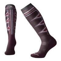 Smartwool PHD Ski Light Pattern Sock - Women's - Bordeaux