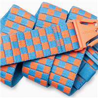 Arcade Check Youth Belt - Youth - Tide / Flame