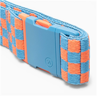 Arcade Check Youth Belt - Youth - Tide / Flame