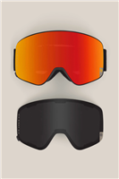 686 Smarty Magnetic Snow Goggle - Black Frame w/ Solar Mirror Lens (BSRB)