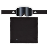 686 Foundation Snow Goggle - Black Frame w/ Silver Mirror Lens (BKSM)