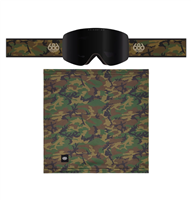 686 Foundation Snow Goggle - Camo Frame w/ Black Mirror Lens (CM)