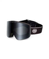 686 Foundation Snow Goggle - Black Frame w/ Silver Mirror Lens (BKSM)