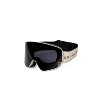 686 Smarty Magnetic Snow Goggle - Limestone Frame w/ Black + Amber Lenses (LBAR)