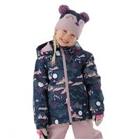 Roxy Snowy Tale Jacket - Girl's - Medieval Blue Moontain (BTE3)