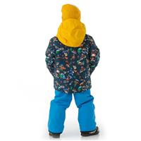 Quiksilver Little Mission Jacket - Boy's - Insignia Blue Snow Aloha (BSN6)