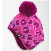 The North Face Littles Faroe Beanie - Cabaret Pink Leopard Small Print