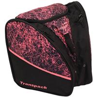 Transpack Edge Junior Ski Boot Bag - Pink Scratched Ice