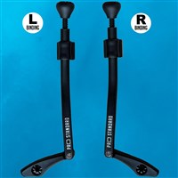 Pro Standard Push Button Quick Release for Step On Bindings - Black, Left and Right