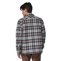 Patagonia Insulated Organic Cotton MW Fjord Flannel Shirt - Men's - Fields / New Navy (FINN)