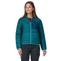 Patagonia Diamond Quilted Bomber Hoody - Women's - Belay Blue (BLYB)