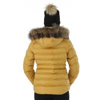 Sunice Fiona Jacket with Real Fur - Women’s - Golden Glow