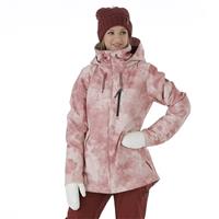 Roxy Presence Parka Jacket - Women's - Sliver Pink Tie Dye