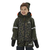 Helly Hansen Toddler Legend Insulated Jacket - Youth - Olive Aop