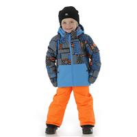 Quiksilver Toddler Little Mission Jacket - Boy's - Navy Jamo (BYJ2)